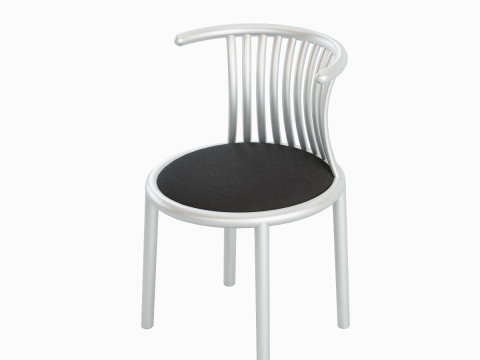 Curved Iron Chair 03 3D Model