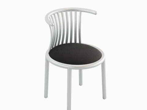 Curved Iron Chair 03 3D Model