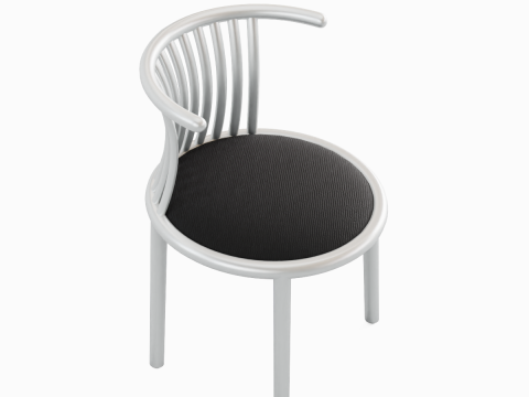 Curved Iron Chair 03 Modelo 3D