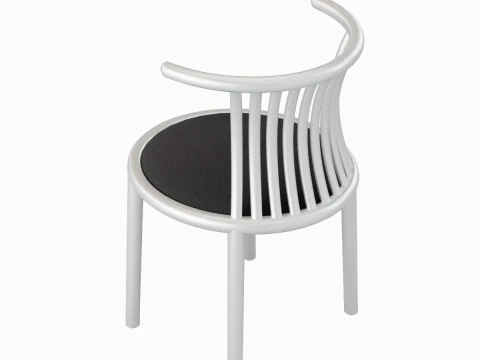 Curved Iron Chair 03 3D Model