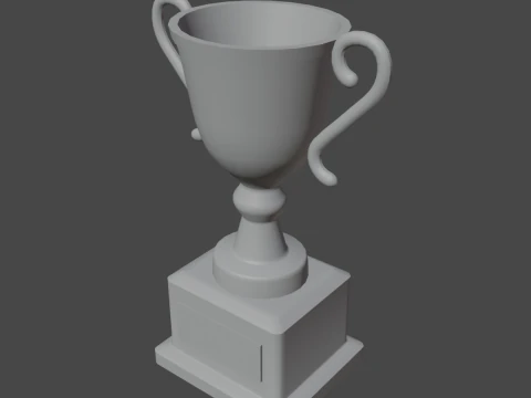 金奖杯01 3D 模型