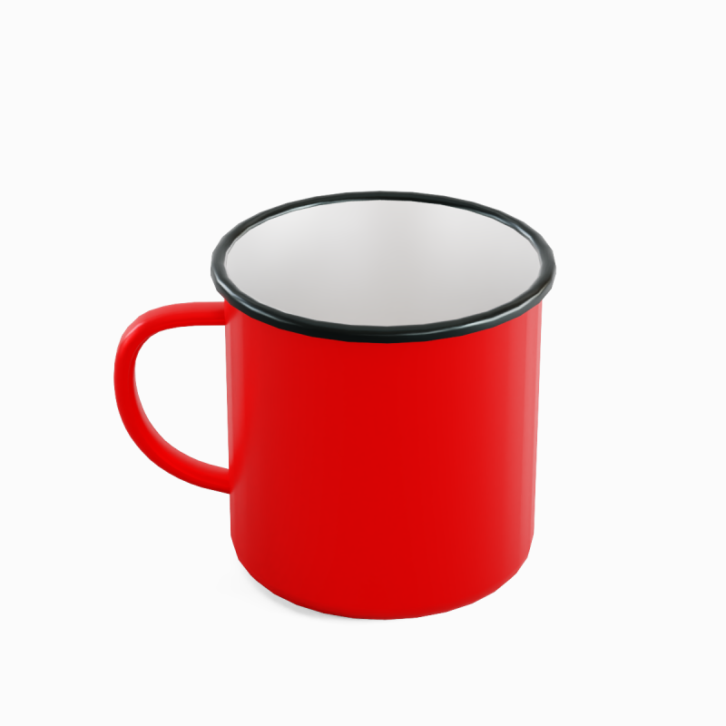 Iron Mug 01 3D Model .c4d .max .obj .3ds .fbx .stl .blend 