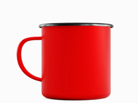 Iron Mug 01 3D Model