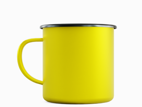 Iron Mug 02 Model 3D