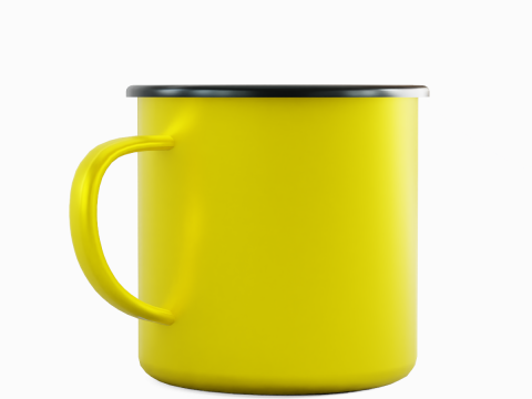 Iron Mug 02 Model 3D