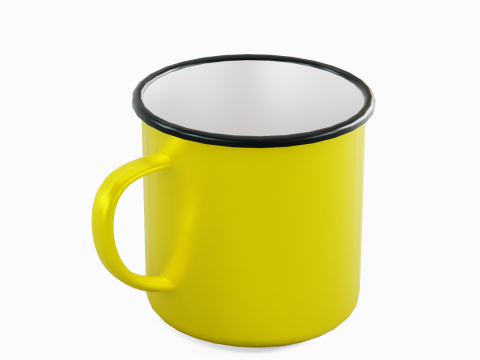 Iron Mug 02 Model 3D