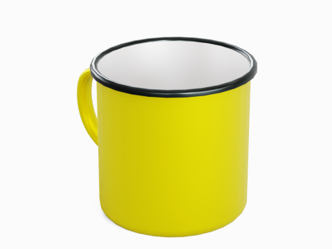Iron Mug 02 Model 3D