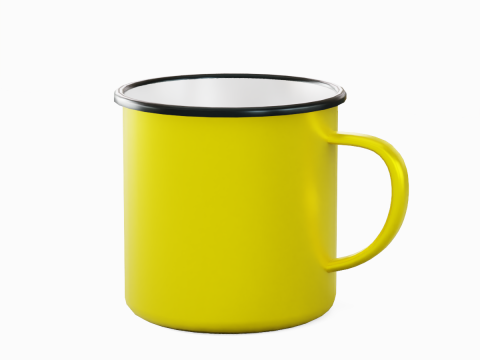 Iron Mug 02 Model 3D