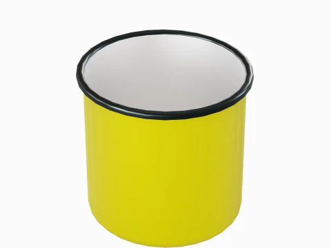Iron Mug 02 3D Model