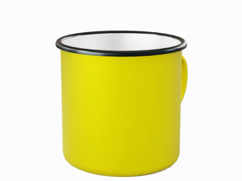 Iron Mug 02 3D Model