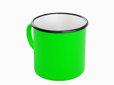 Iron Mug 03 3D Model
