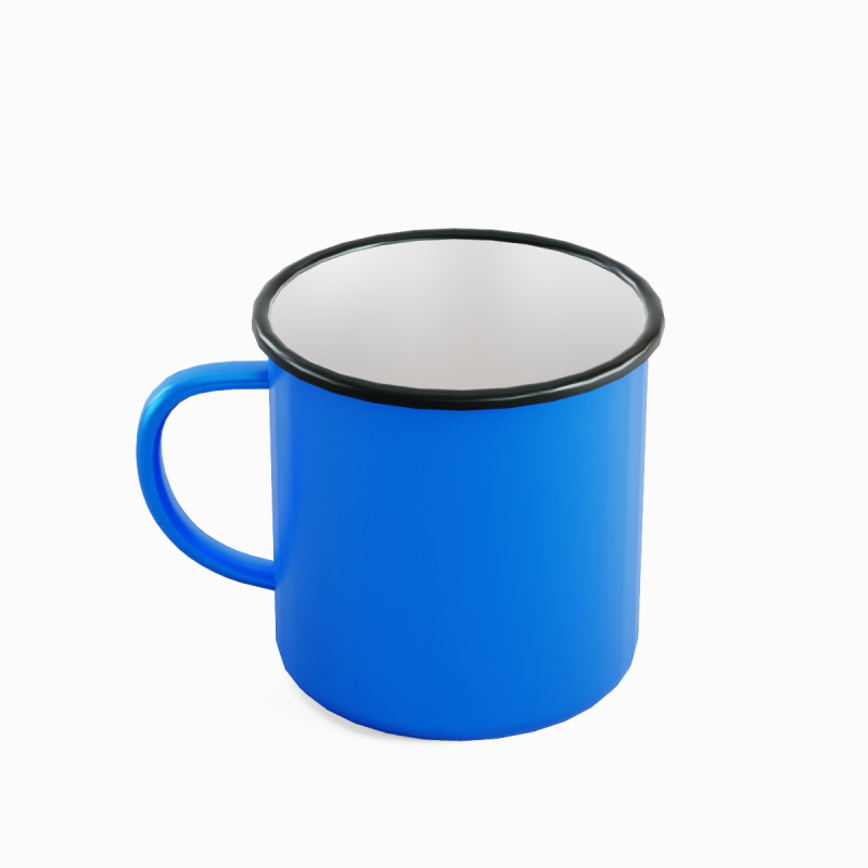 Iron Mug 04 3Dモデル .c4d .max .obj .3ds .fbx .stl .blend 