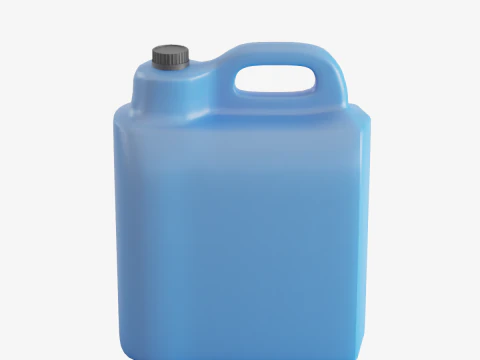 Plastic Canister 01 3D Model
