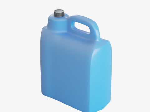 Plastic Canister 01 3D Модель