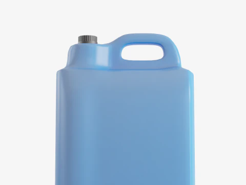 Plastic Canister 01 3D Model