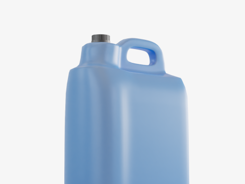 Plastic Canister 01 3D Модель