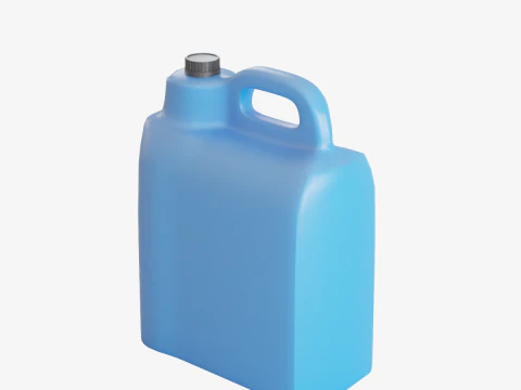 Plastic Canister 01 3D Model