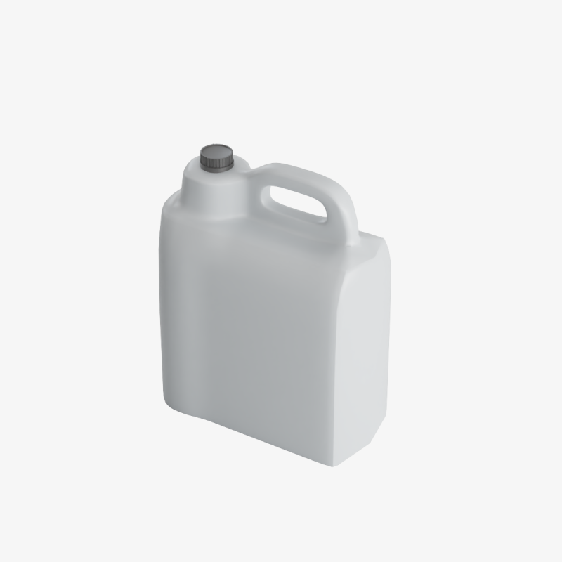 Plastic Canister 02 Modello 3D .c4d .max .obj .3ds .fbx .stl .blend 