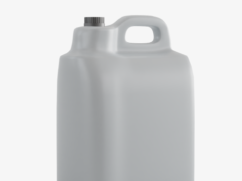 Plastic Canister 02 Modello 3D
