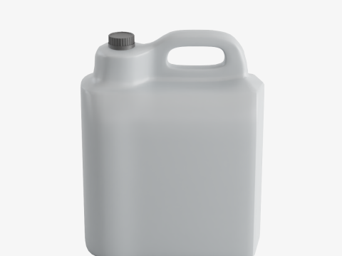 Plastic Canister 02 Modello 3D