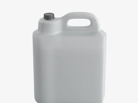 Plastic Canister 02 3D Model