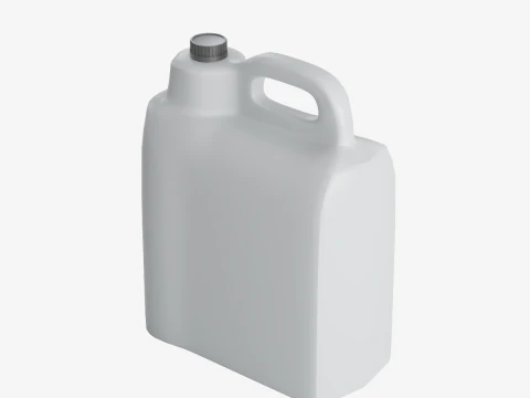 Plastic Canister 02 3D Model