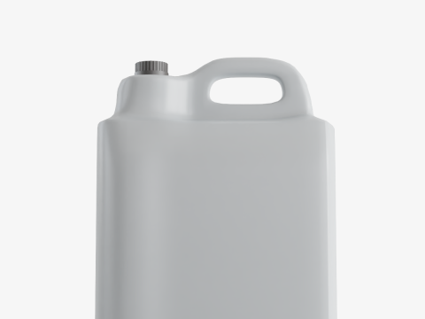 Plastic Canister 02 Modello 3D