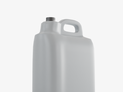 Plastic Canister 02 Modello 3D