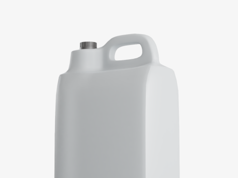 Plastic Canister 02 Modello 3D