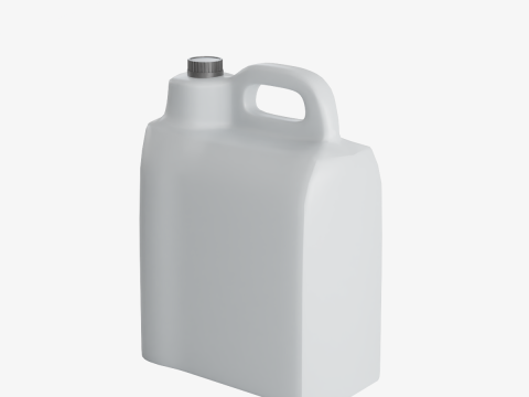 Plastic Canister 02 Modello 3D