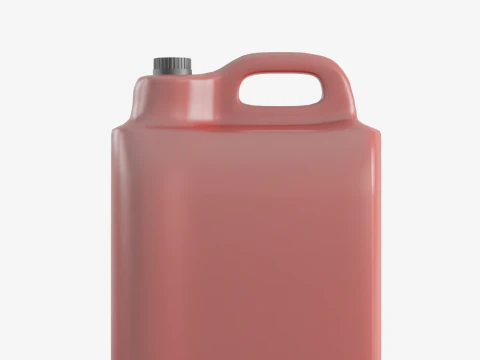 Plastic Canister 03 3D Model