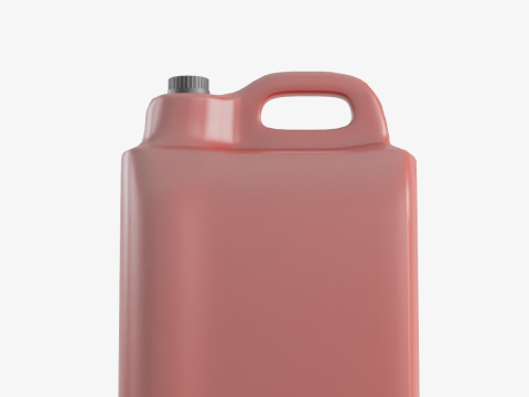 Plastic Canister 03 3D Model
