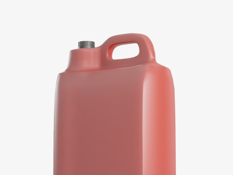 Plastic Canister 03 3D Model