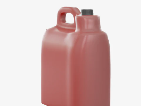 Plastic Canister 03 3D Model