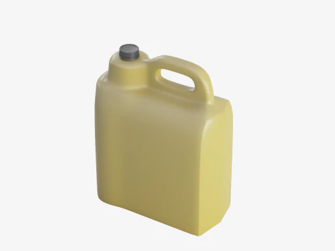 플라스틱 용기 04 3D 모델