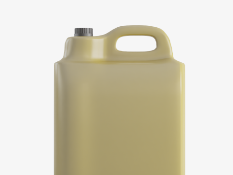 Plastic Canister 04 Model 3D