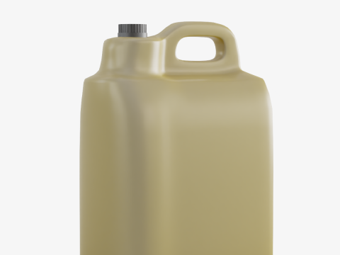 Plastic Canister 04 Model 3D