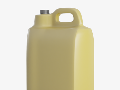 Plastic Canister 04 Model 3D