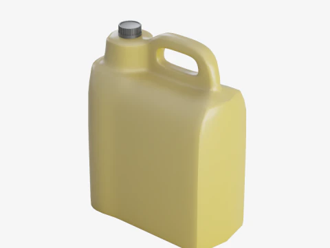 Plastic Canister 04 3D Model