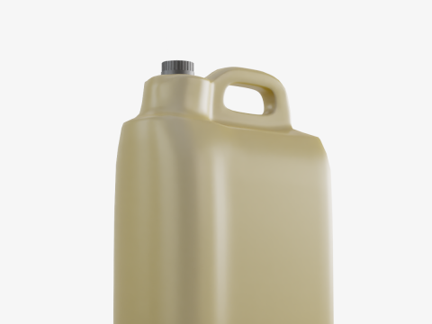 Plastic Canister 04 Model 3D