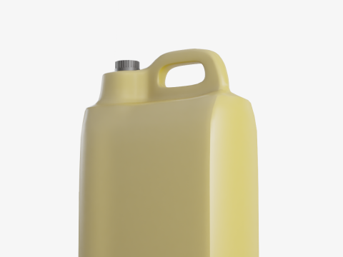 Plastic Canister 04 Model 3D