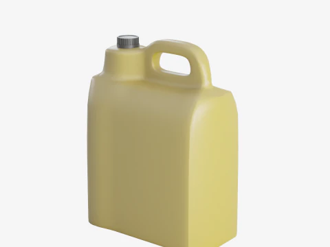 Plastic Canister 04 3D Model