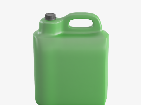 Plastic Canister 05 3D 模型