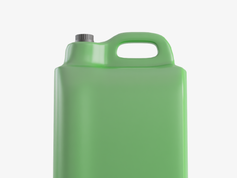 Plastic Canister 05 3D 模型