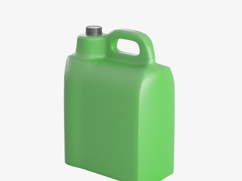 Plastic Canister 05 3D 模型
