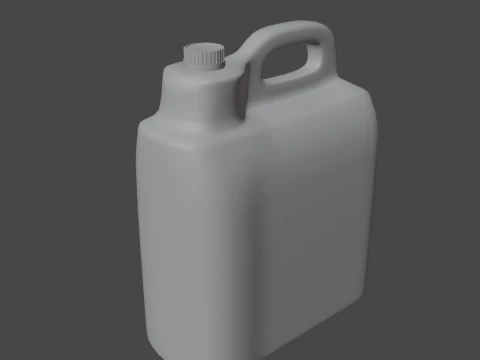 Plastic Canister 05 3D Model