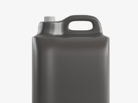 Plastic Canister 06 3D Model