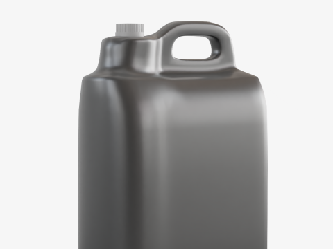 Plastic Canister 06 3D Model