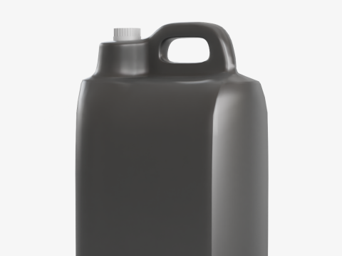 Plastic Canister 06 3D Model