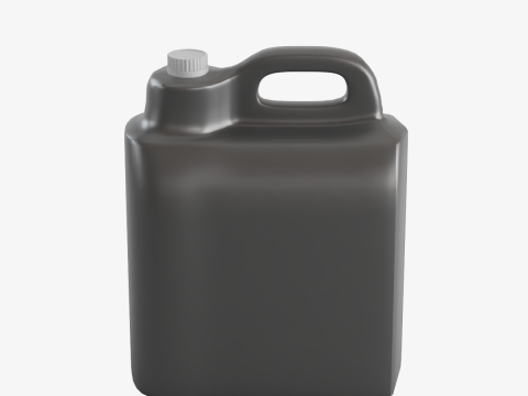 Plastic Canister 06 3D Model